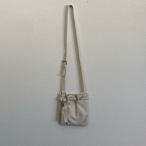 MICHAEL KORS Small Crossbody Bag with Tassel and Braided Accent - Picture 1 of 6